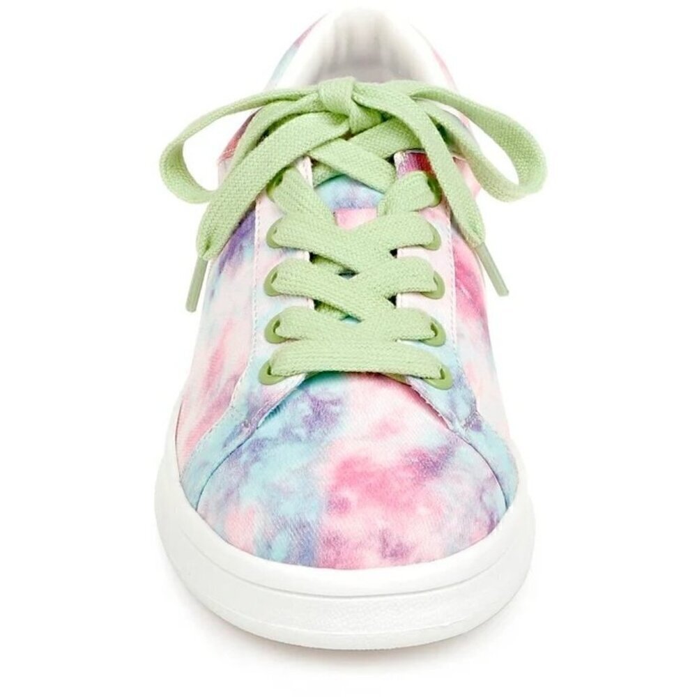 Women's Rampage Blue, Pink, Purple Shoes Low Top Sneakers, Size 8 - Picture 2 of 7
